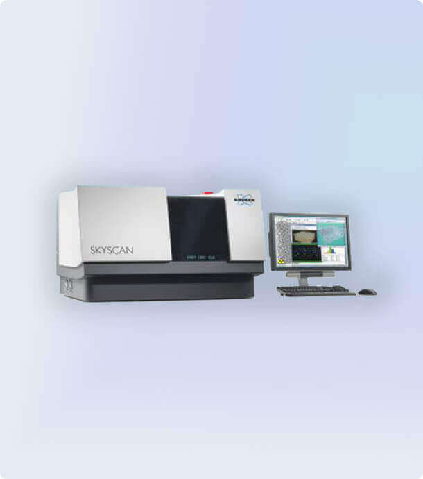 sistema micro tomografia computerizzata (TC) ad alta risoluzione per imaging tridimensionale a raggi X